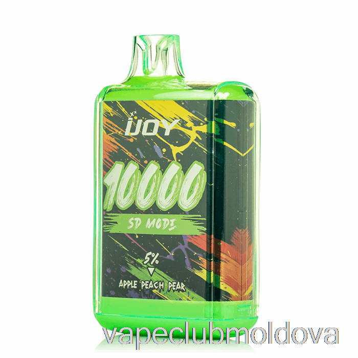 Kit Vape Pod Ijoy Bar Sd10000 De Unică Folosință Mere Piersici Pere
